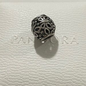 Pandora Butterfly Circle Charm